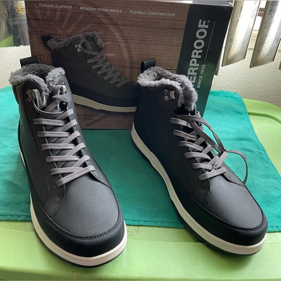 Weatherproof Men’s “Larry” Fleece-Lined Boots - Picture 8 of 13